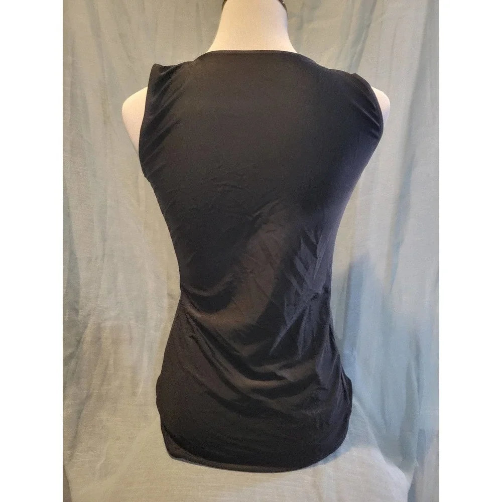 NWT Black, zip up, One Piece Swimsuit 2xl